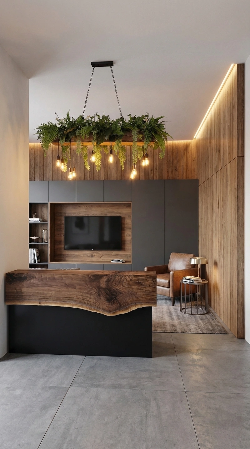 Дизайн гостиной в стиле Лофт — фото интерьера от нейросети RoomGPT