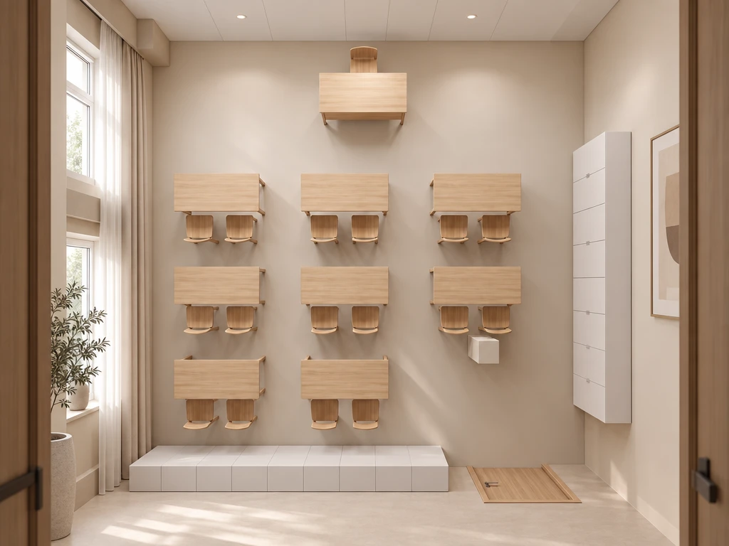 Дизайн кабинета в стиле Минимализм — фото интерьера от нейросети RoomGPT