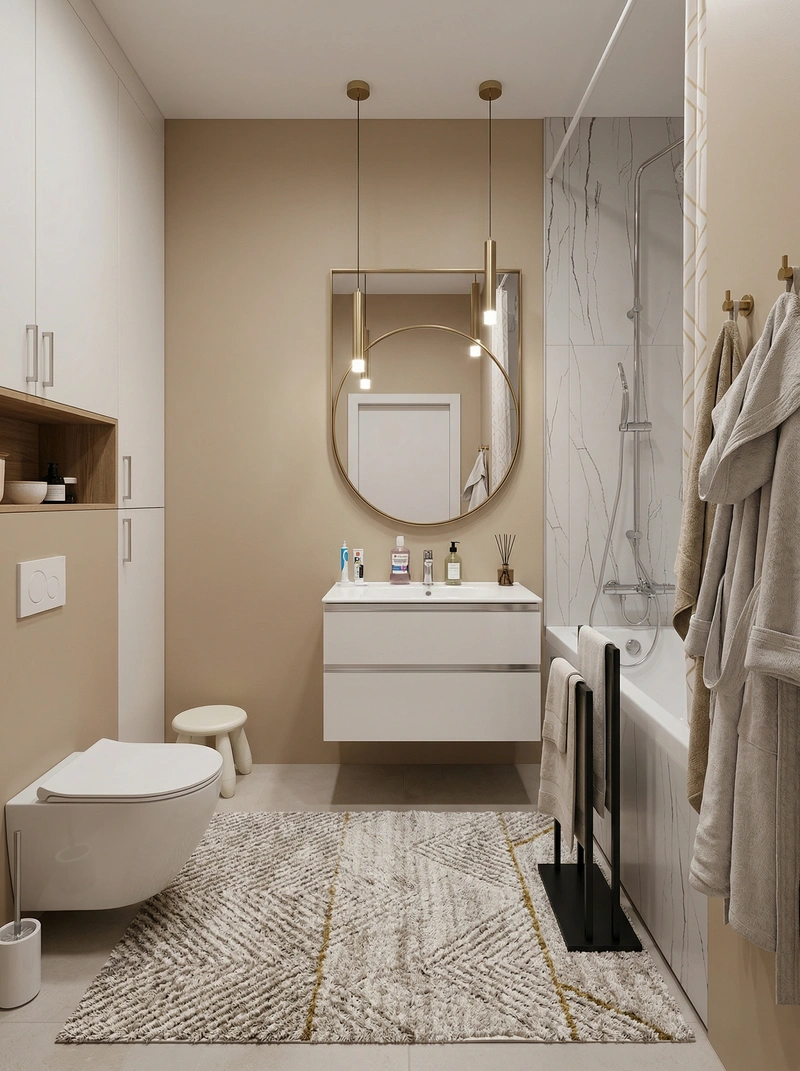 Дизайн гостиной в стиле Контемпорари — фото интерьера от нейросети RoomGPT