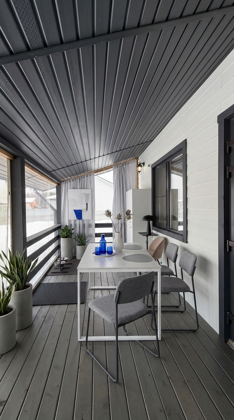 Дизайн интерьера в стиле Минимализм — Гостиная от нейросети RoomGPT