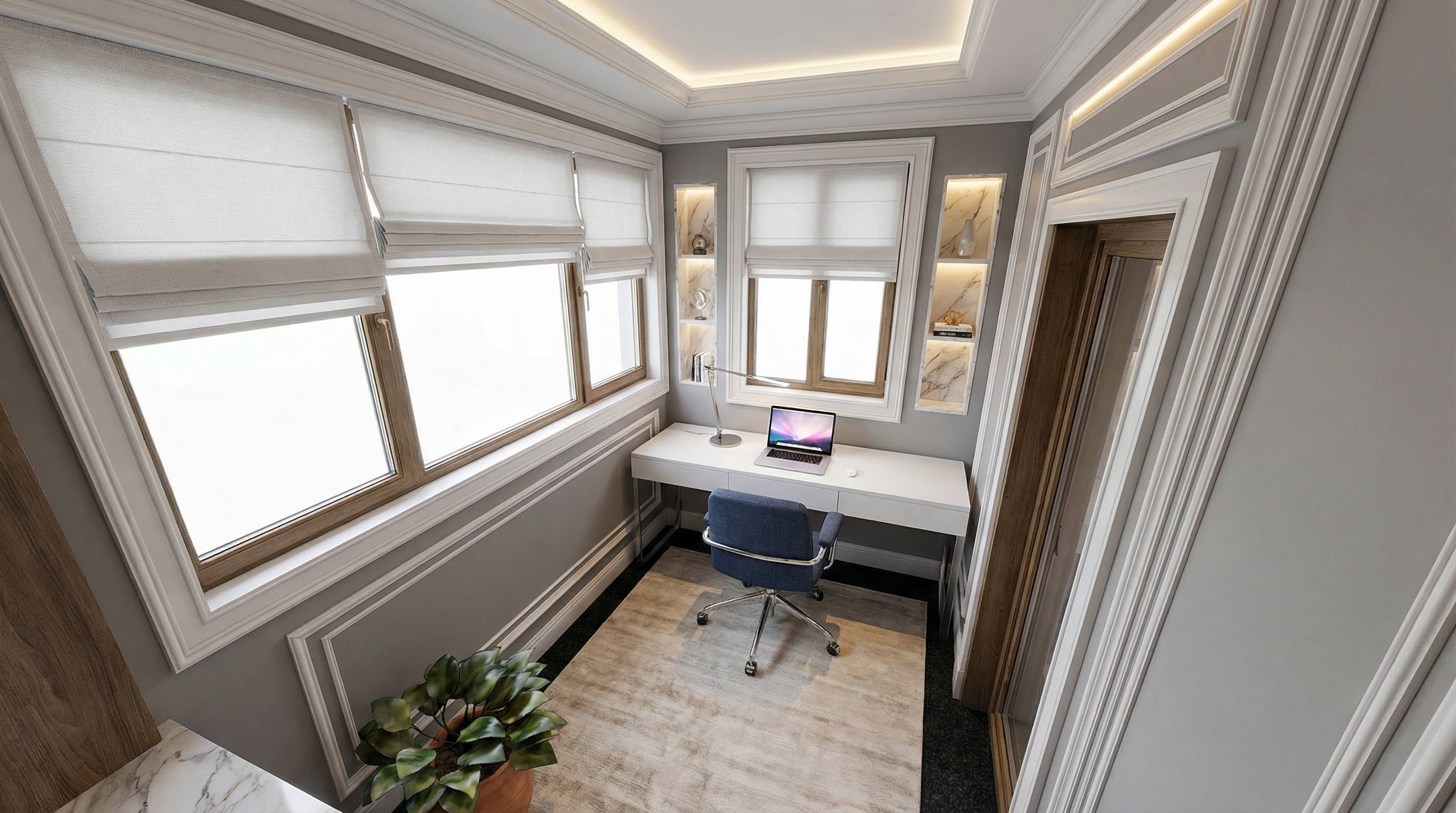 Дизайн гостиной в стиле Классика — фото интерьера от нейросети RoomGPT