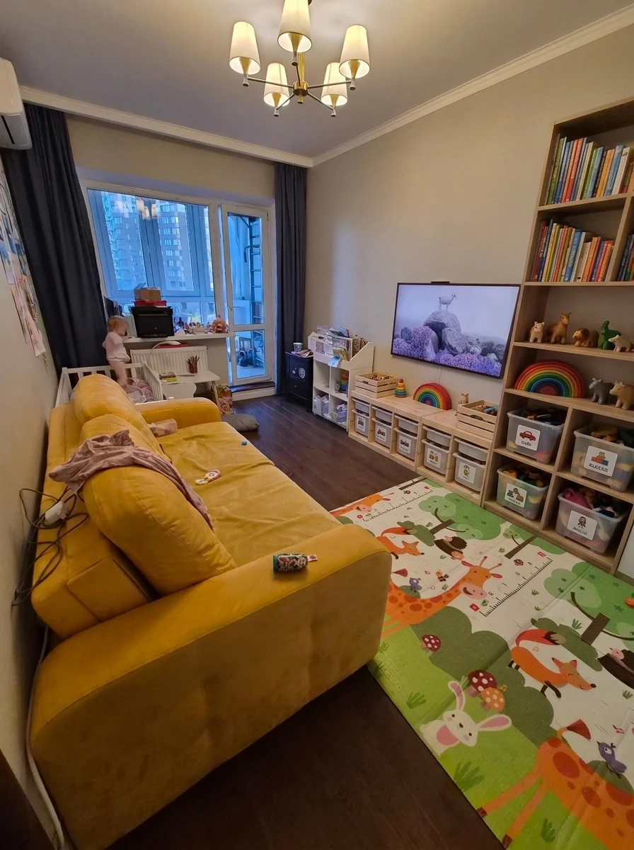 Дизайн детской в стиле Без стиля — фото интерьера от нейросети RoomGPT