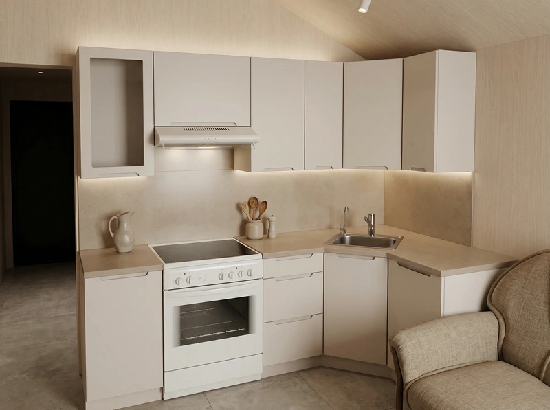 Дизайн интерьера в стиле Минимализм — Гостиная от нейросети RoomGPT