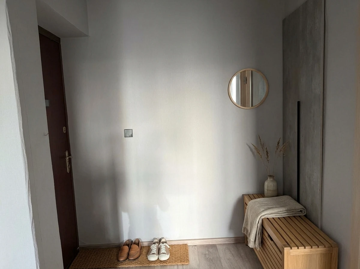 Дизайн прихожей в стиле Сканди — фото интерьера от нейросети RoomGPT