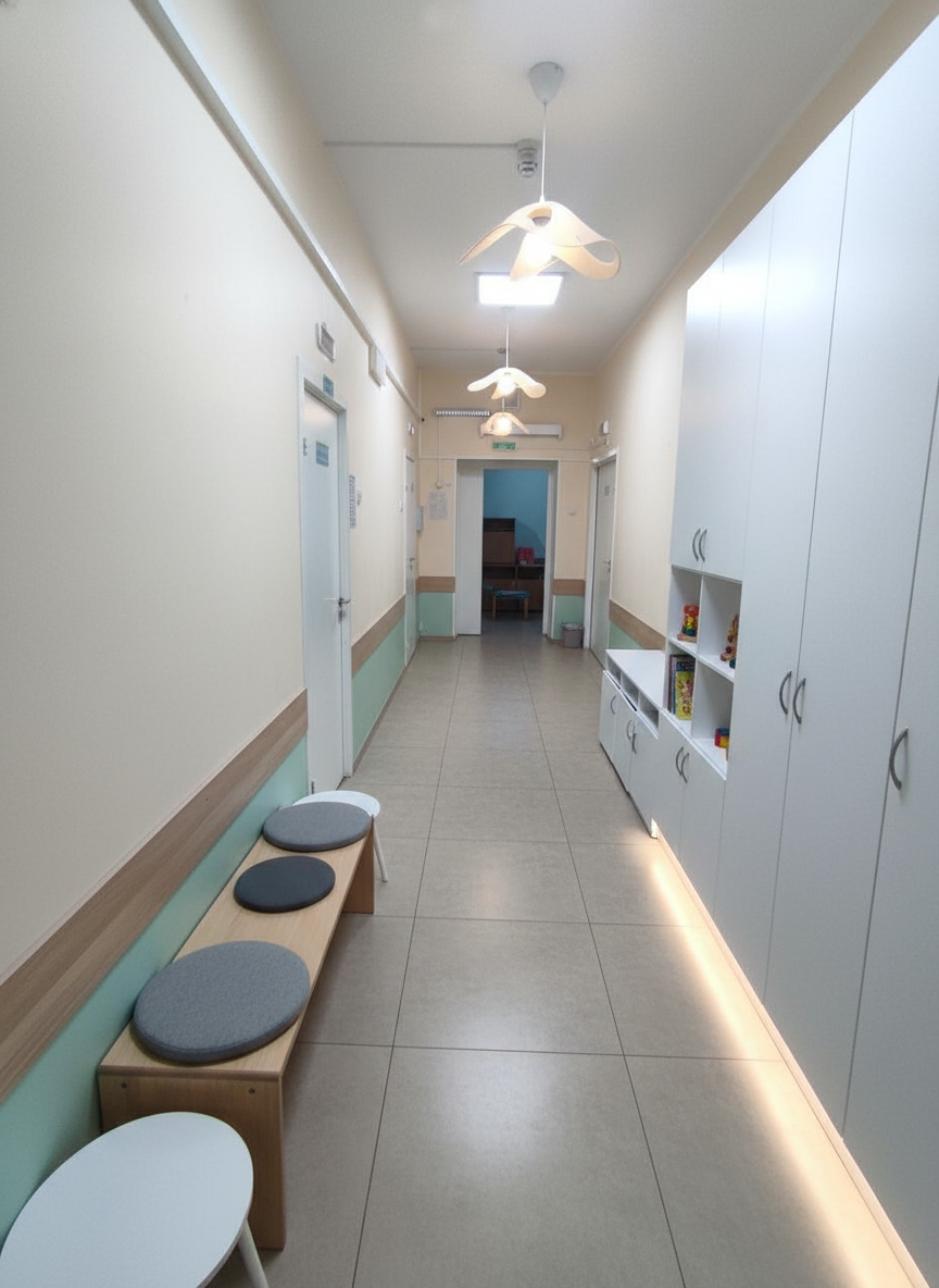 Дизайн детской в стиле Минимализм — фото интерьера от нейросети RoomGPT