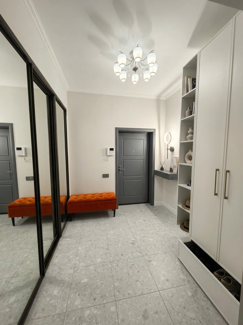 Дизайн интерьера в стиле Минимализм — Прихожая от нейросети RoomGPT