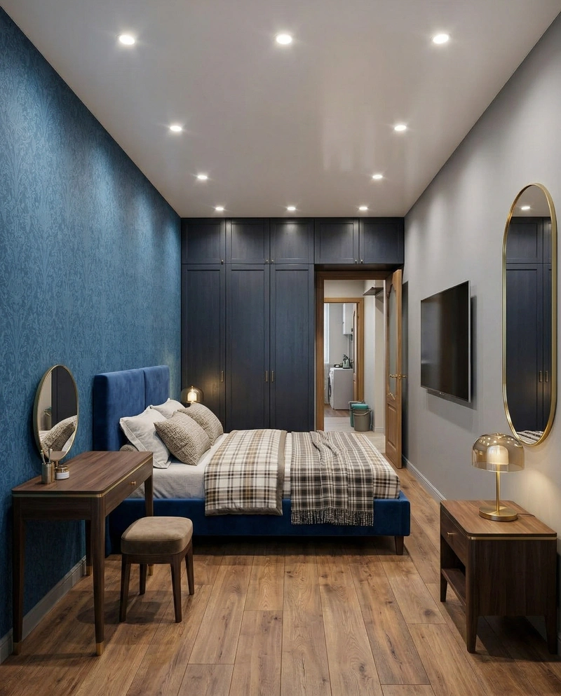 Дизайн гостиной в стиле Британский — фото интерьера от нейросети RoomGPT