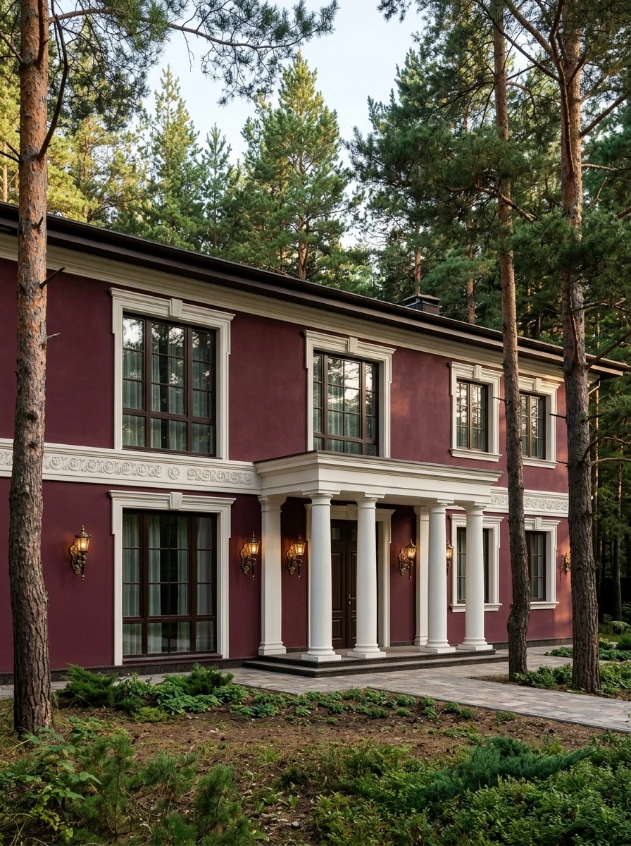 Дизайн фасада в стиле Неоклассика — Фасад от нейросети RoomGPT