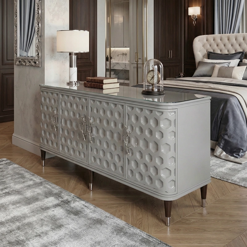 Дизайн интерьера в стиле Классика — Спальня от нейросети RoomGPT