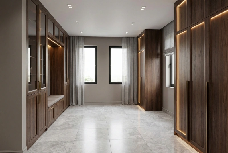 Дизайн интерьера в стиле Минимализм — Прихожая от нейросети RoomGPT