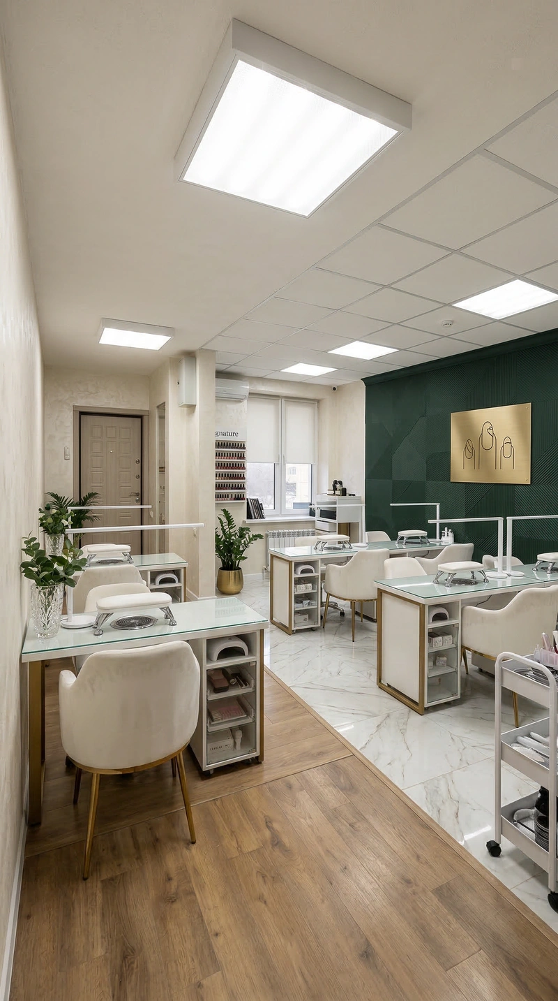 Дизайн интерьера в стиле Контемпорари — Кабинет от нейросети RoomGPT