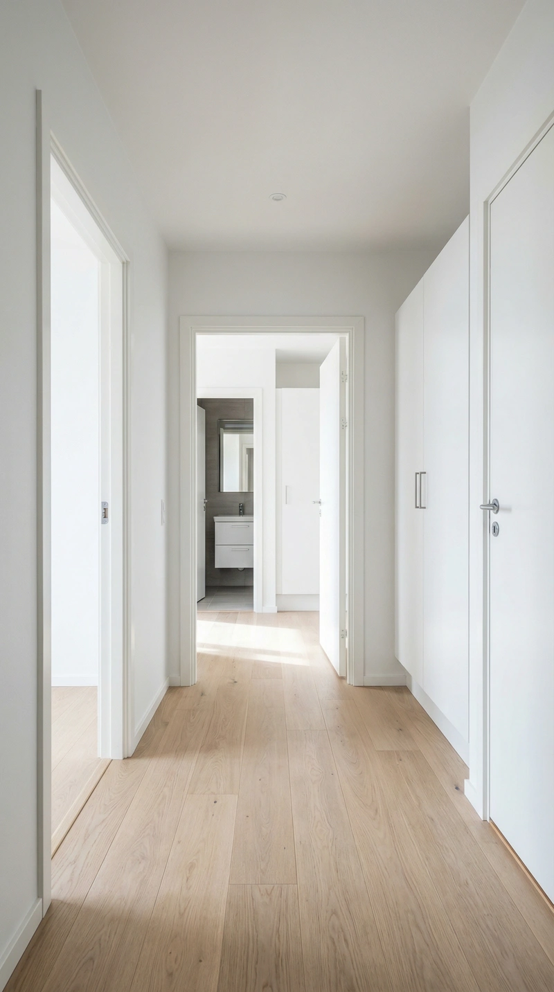 Дизайн интерьера в стиле Сканди — Прихожая от нейросети RoomGPT