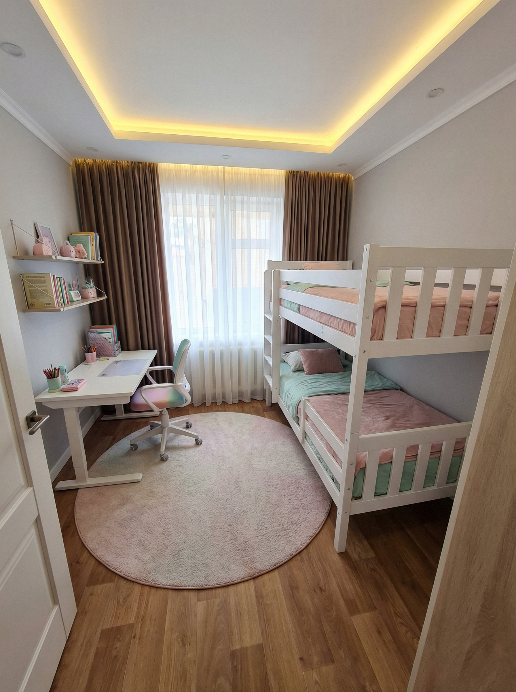 Дизайн спальни в стиле Минимализм — фото интерьера от нейросети RoomGPT