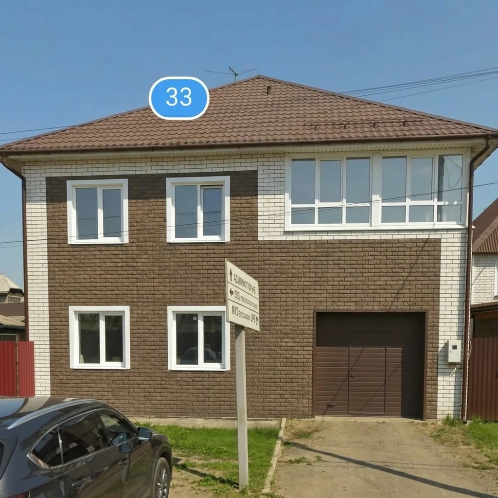 Дизайн фасада в стиле Сканди — Фасад от нейросети RoomGPT