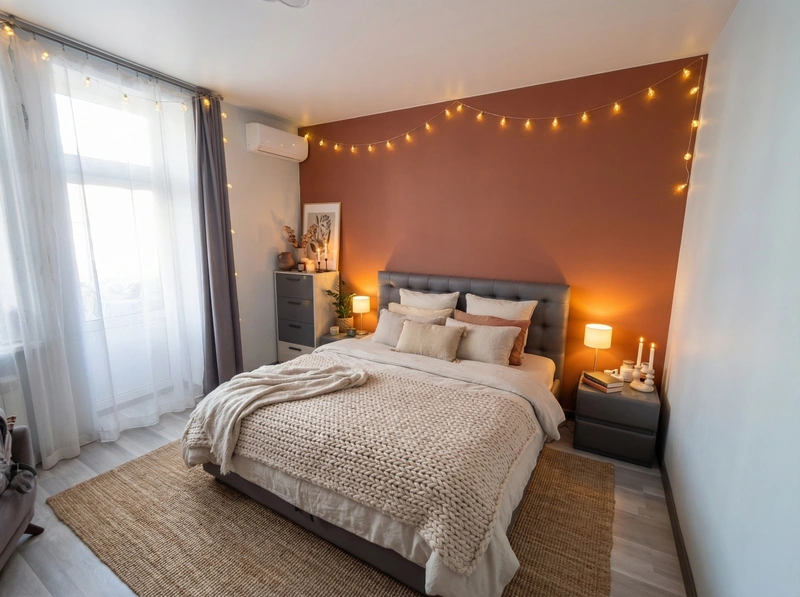 Дизайн гостиной в стиле Хюгге — фото интерьера от нейросети RoomGPT