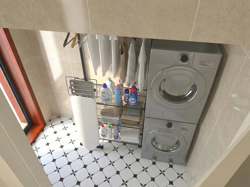 Дизайн ванной в стиле Без стиля — фото интерьера от нейросети RoomGPT