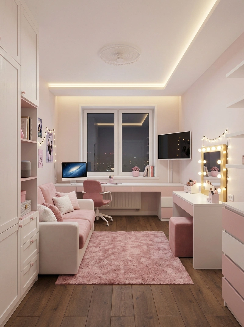 Дизайн детской в стиле Без стиля — фото интерьера от нейросети RoomGPT