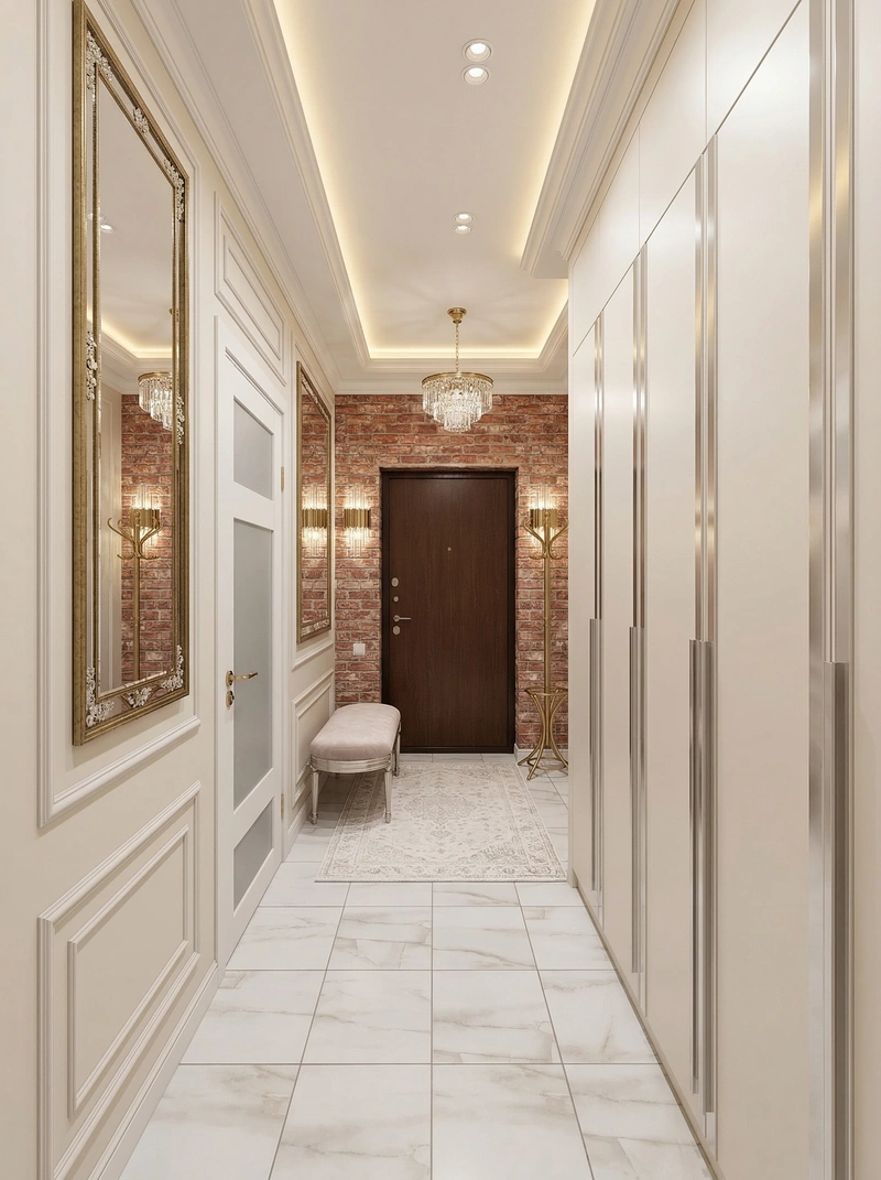 Дизайн гостиной в стиле Неоклассика — фото интерьера от нейросети RoomGPT