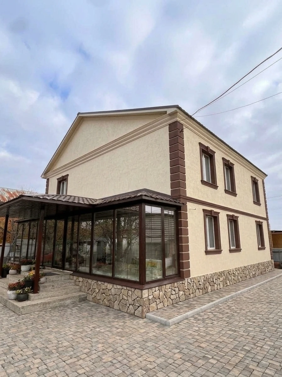 Дизайн фасада в стиле Неоклассика — Фасад от нейросети RoomGPT