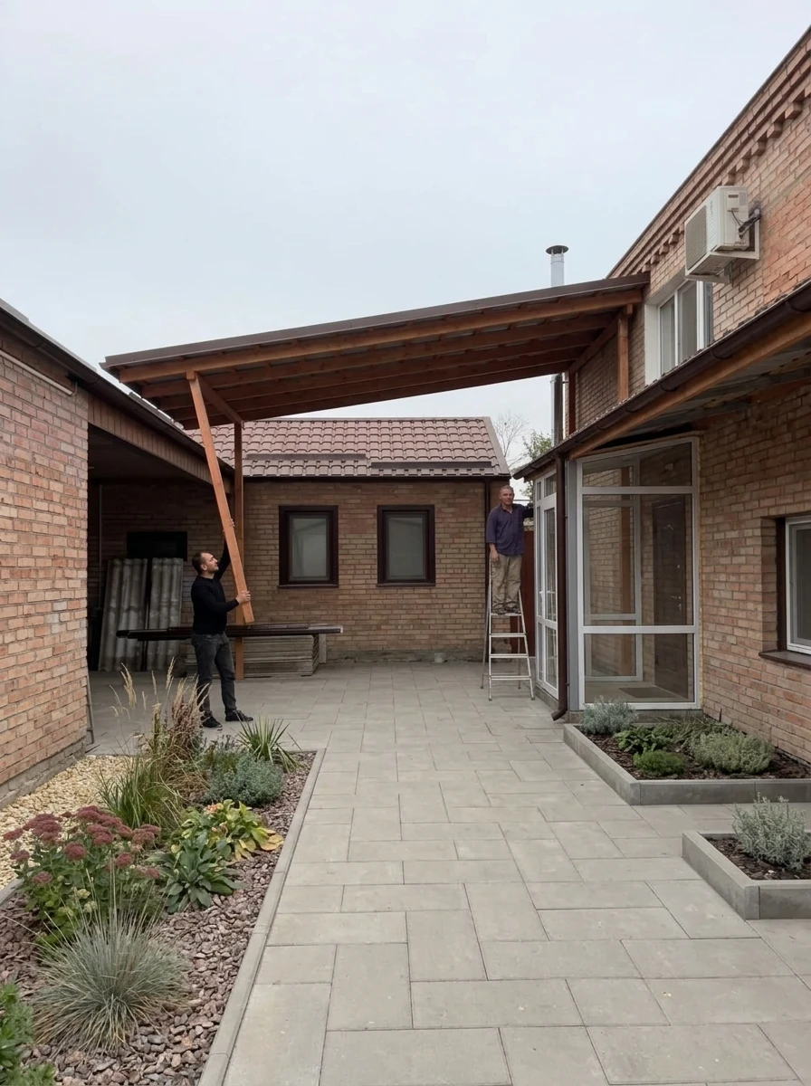 Дизайн участка в стиле Без стиля — фото от нейросети RoomGPT