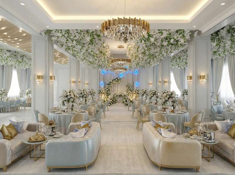 Дизайн интерьера в стиле Неоклассика — Гостиная от нейросети RoomGPT