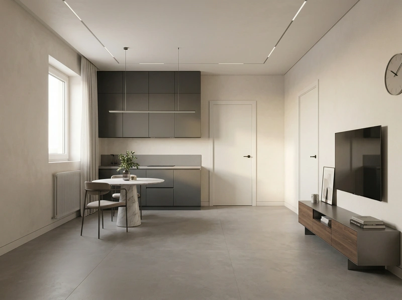 Дизайн ванной в стиле Минимализм — фото интерьера от нейросети RoomGPT