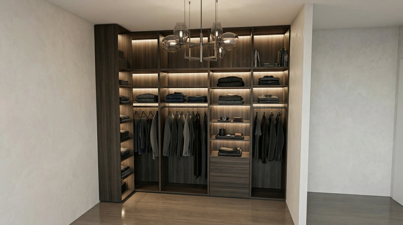 Дизайн спальни в стиле Минимализм — фото интерьера от нейросети RoomGPT