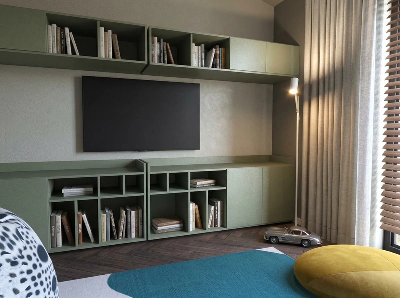 Дизайн детской в стиле Без стиля — фото интерьера от нейросети RoomGPT