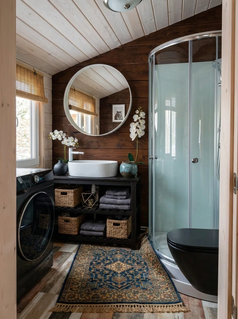 Дизайн гостиной в стиле Эклектика — фото интерьера от нейросети RoomGPT