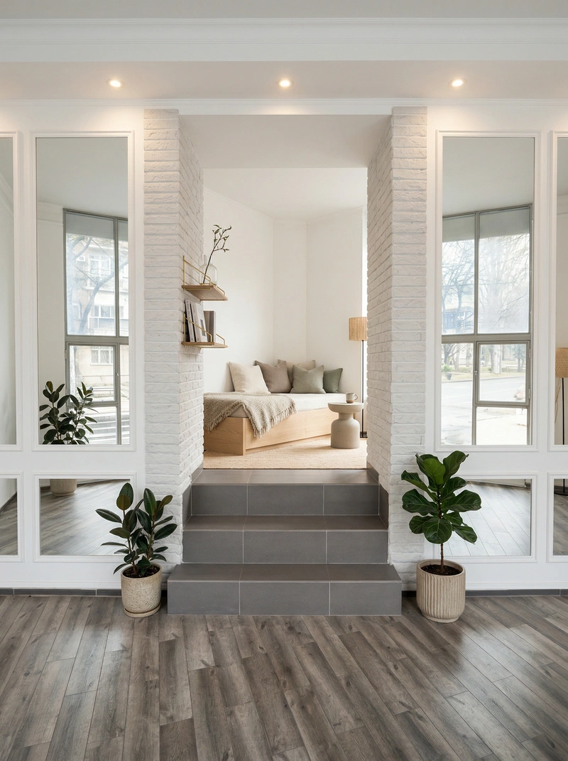 Дизайн интерьера в стиле Хюгге — Кабинет от нейросети RoomGPT