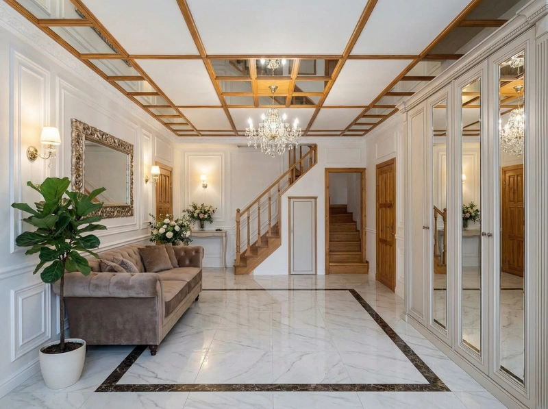 Дизайн интерьера в стиле Классика — Прихожая от нейросети RoomGPT