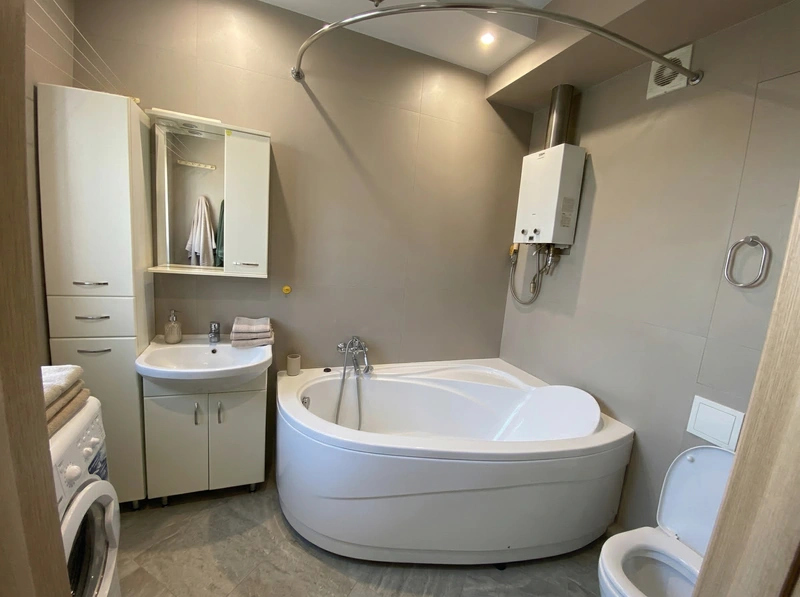 Дизайн ванной в стиле Без стиля — фото интерьера от нейросети RoomGPT