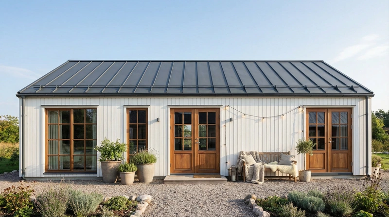 Дизайн интерьера в стиле Хюгге — Фасад от нейросети RoomGPT