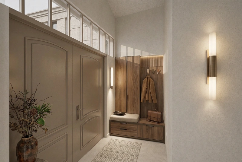 Дизайн интерьера в стиле Контемпорари — Прихожая от нейросети RoomGPT