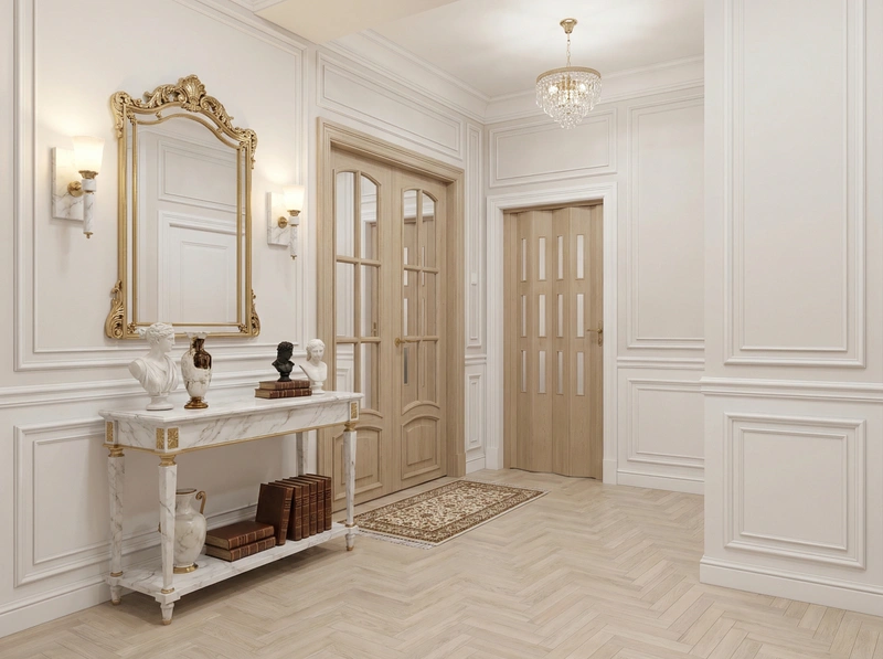 Дизайн интерьера в стиле Классика — Прихожая от нейросети RoomGPT