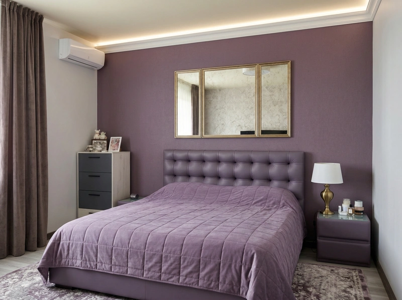 Дизайн спальни в стиле Классика — фото интерьера от нейросети RoomGPT