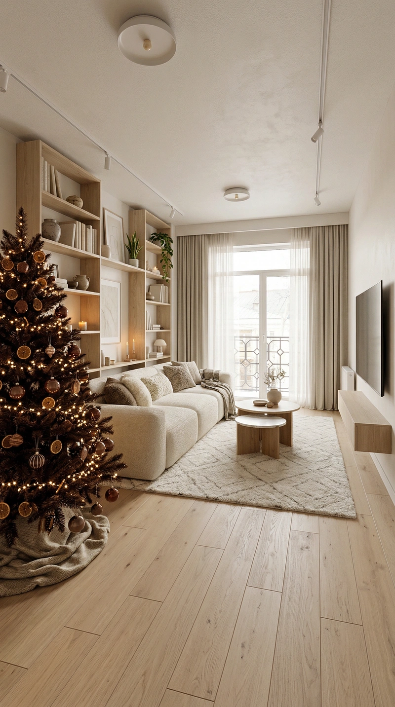 Дизайн интерьера в стиле Хюгге — Гостиная от нейросети RoomGPT