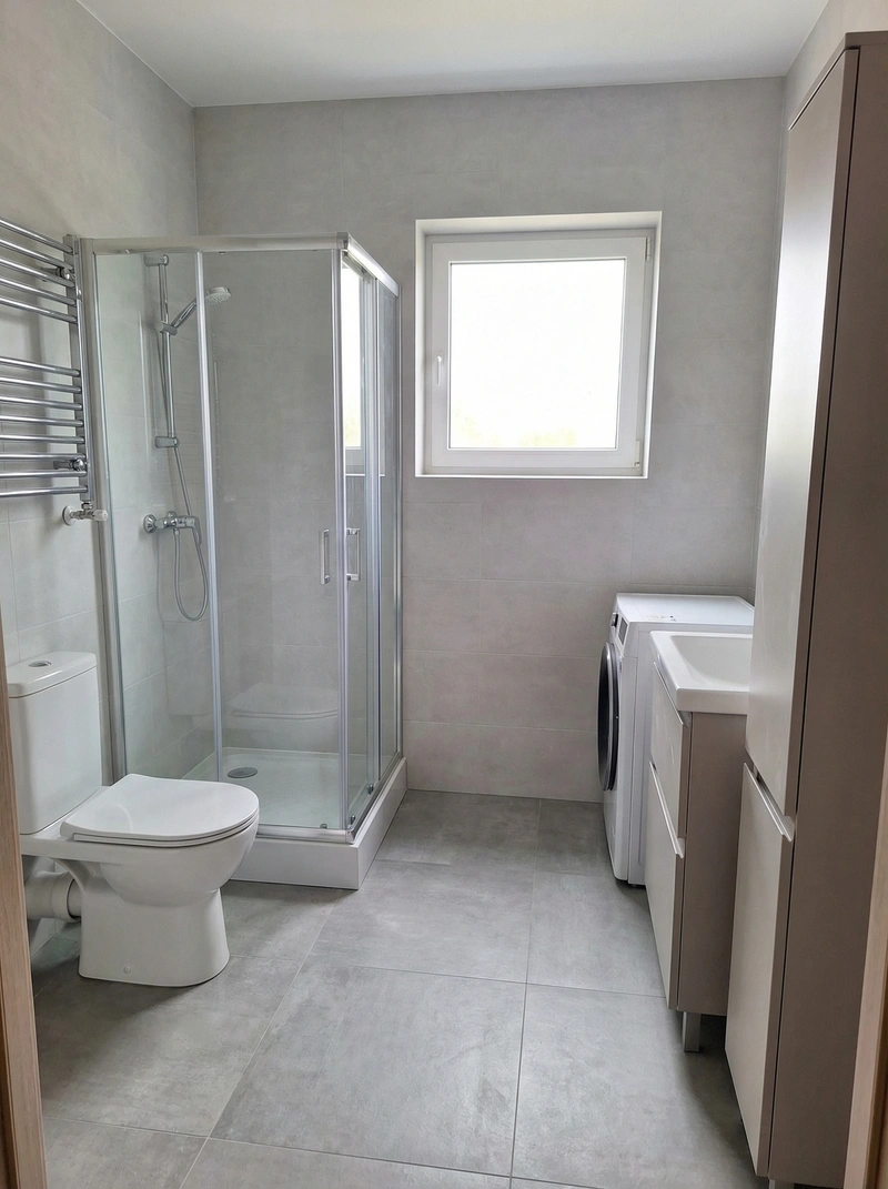 Дизайн ванной в стиле Без стиля — фото интерьера от нейросети RoomGPT