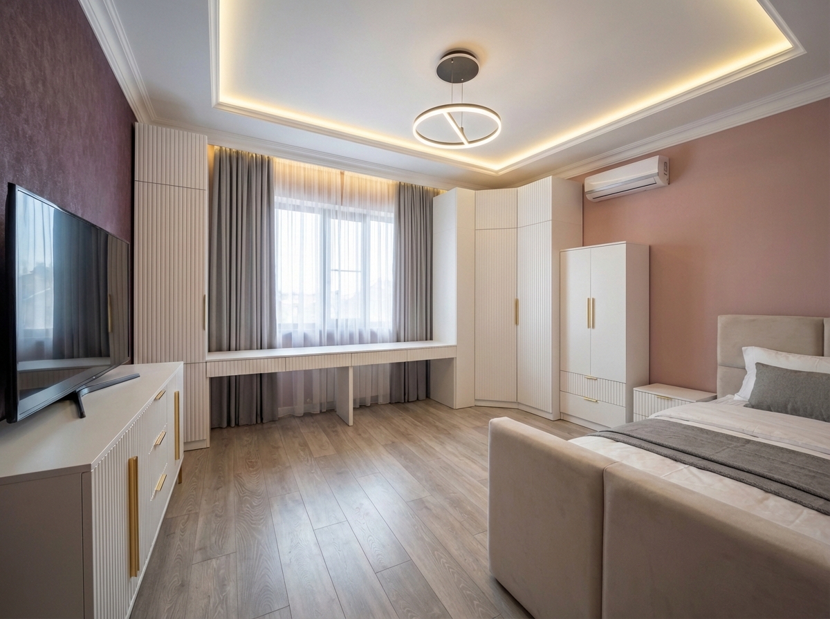 Дизайн детской в стиле Минимализм — фото интерьера от нейросети RoomGPT