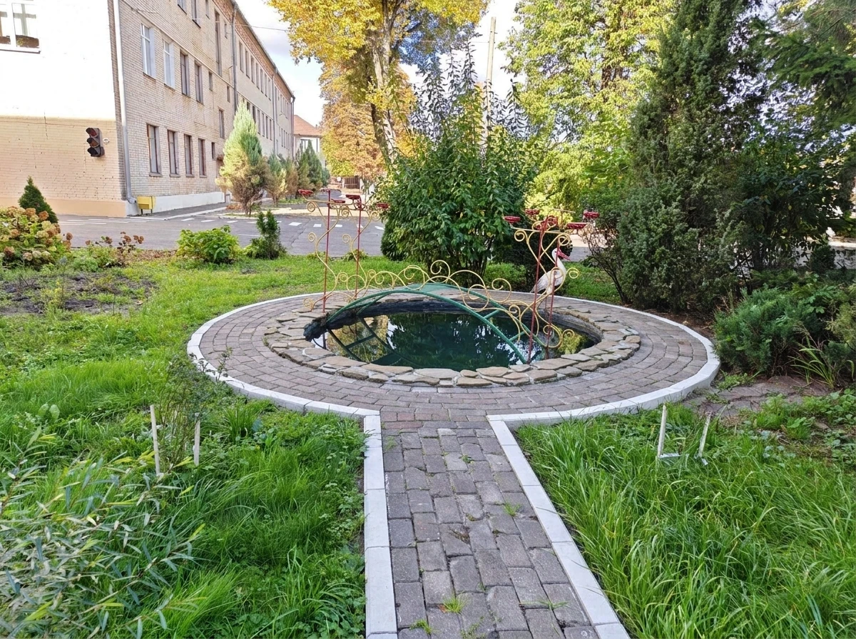 Дизайн участка в стиле Классика — фото участка от нейросети RoomGPT