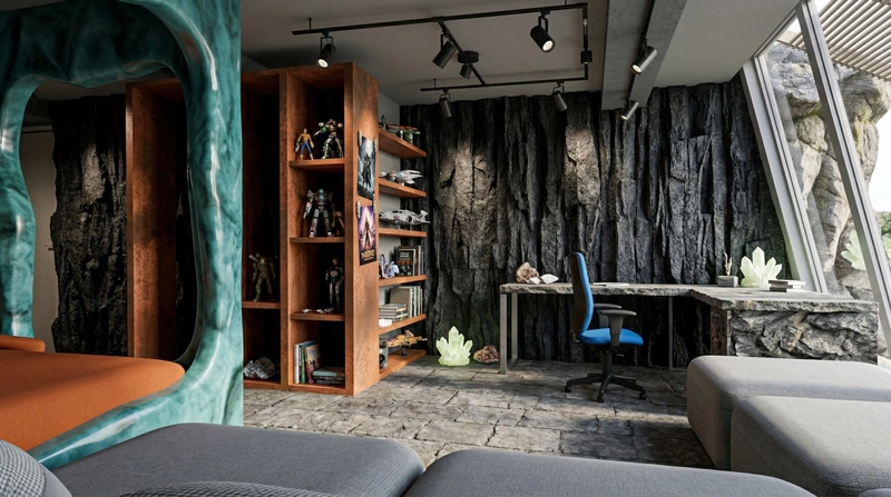 Дизайн детской в стиле Без стиля — фото интерьера от нейросети RoomGPT