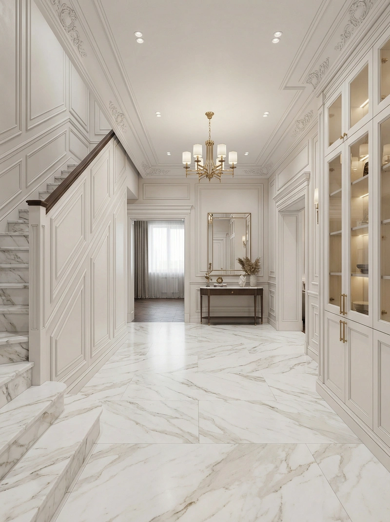 Дизайн интерьера в стиле Классика — Прихожая от нейросети RoomGPT