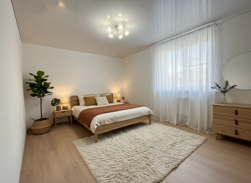 Дизайн интерьера в стиле Хюгге — Спальня от нейросети RoomGPT