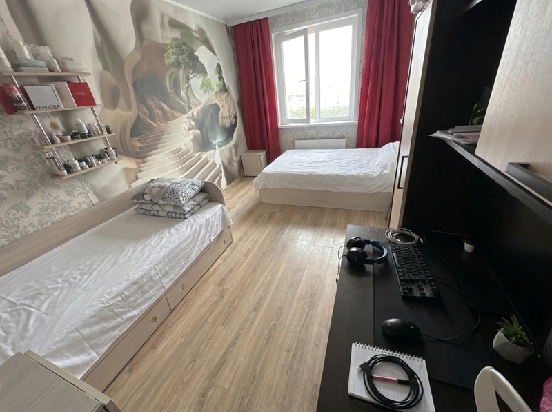 Дизайн спальни в стиле Без стиля — фото интерьера от нейросети RoomGPT