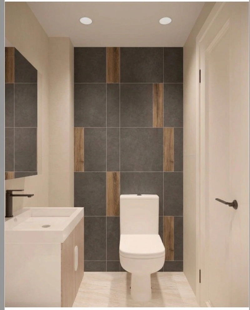 Дизайн ванной в стиле Без стиля — фото интерьера от нейросети RoomGPT