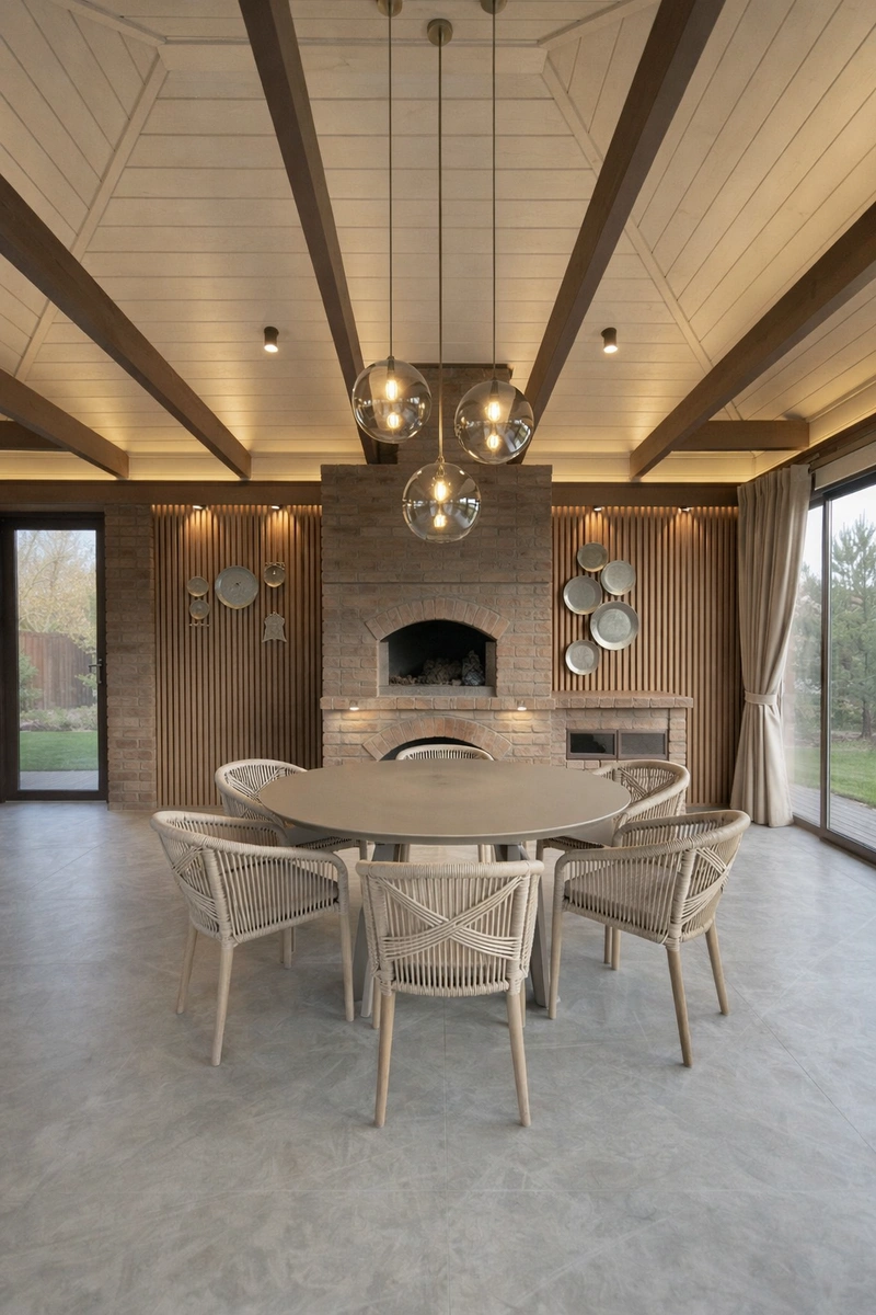 Дизайн гостиной в стиле Без стиля — фото интерьера от нейросети RoomGPT