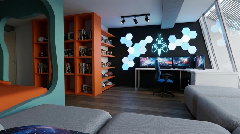 Дизайн детской в стиле Без стиля — фото интерьера от нейросети RoomGPT