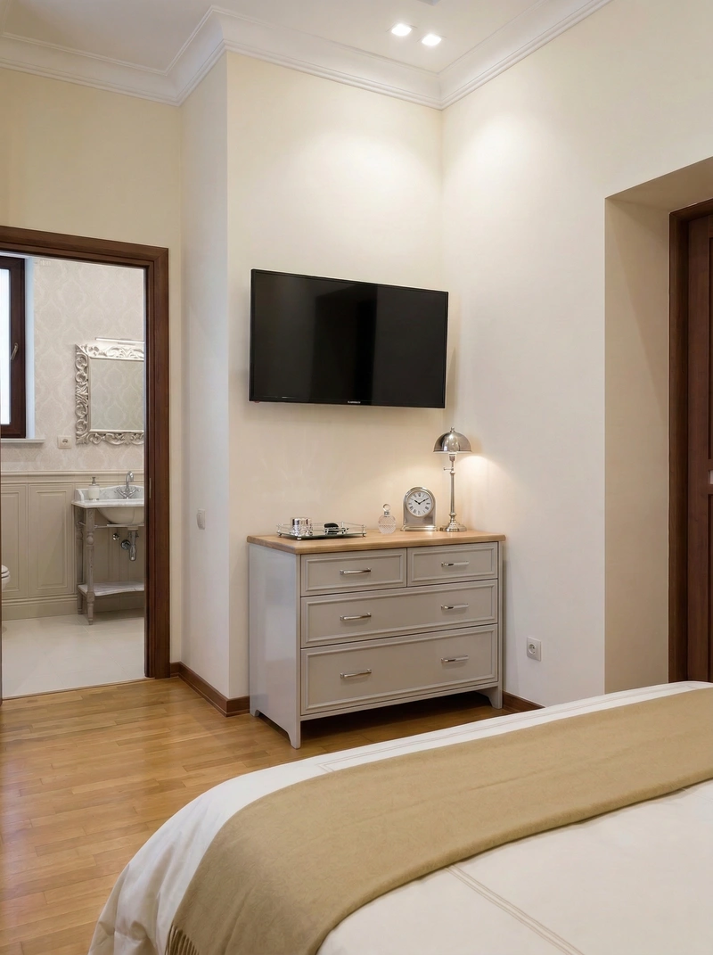 Дизайн интерьера в стиле Классика — Спальня от нейросети RoomGPT