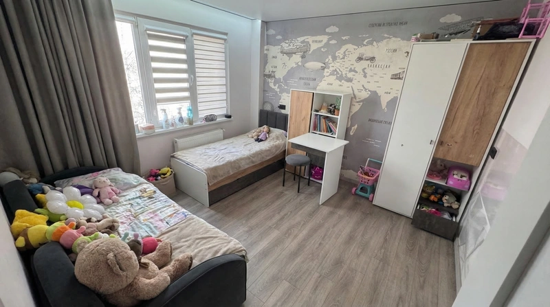 Дизайн детской в стиле Без стиля — фото интерьера от нейросети RoomGPT