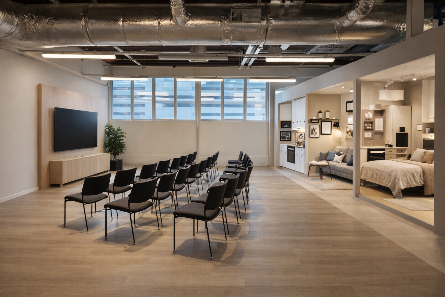 Дизайн гостиной в стиле Минимализм — фото интерьера от нейросети RoomGPT